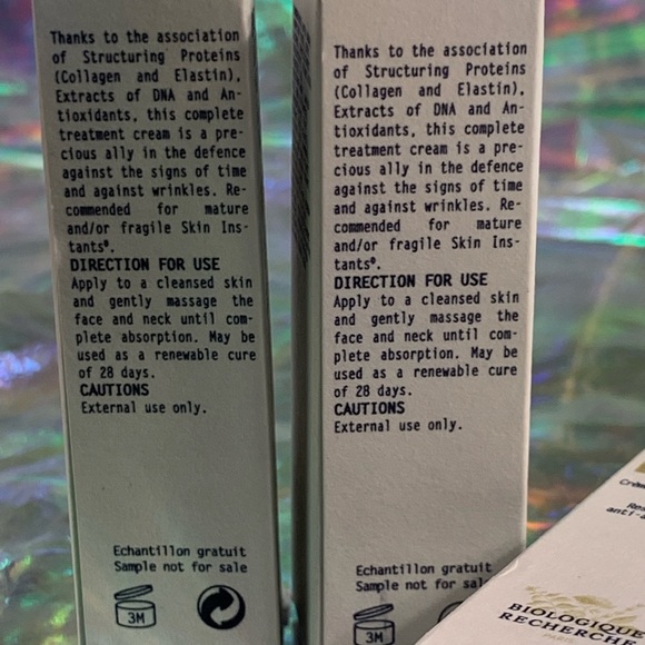 3x Biologique Recherche Creme ADN elastine marine - Picture 3 of 4